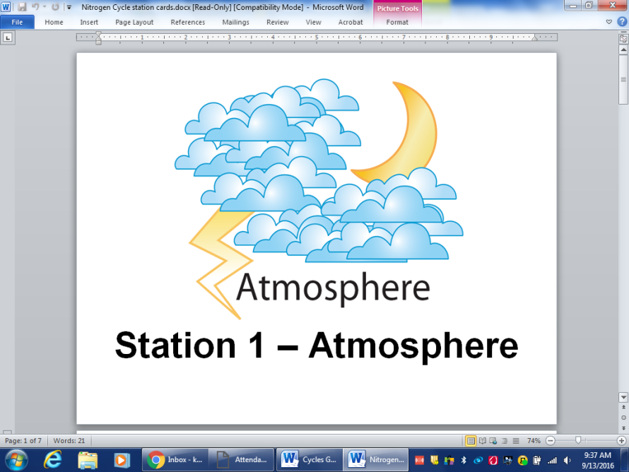 Atmosphere — clouds and sky